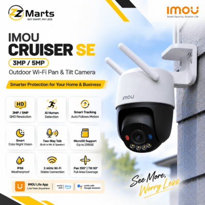 Imou SE 3MP WiFi PTZ Camera | ZZ Marts