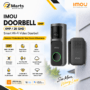 Imou 4MP WiFi video doorbell with AI human detection, two-way audio and 166-degree wide-angle view for home and business entrance security.