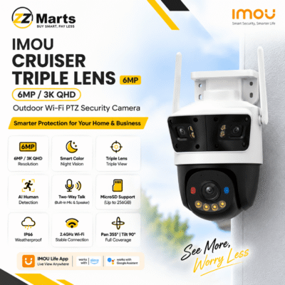 Imou Cruiser Triple Lens 6MP | ZZ Marts