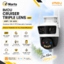 Imou Cruiser Triple Lens 6MP outdoor WiFi PTZ security camera with triple-lens imaging, AI human detection and smart color night vision for home and business surveillance.
