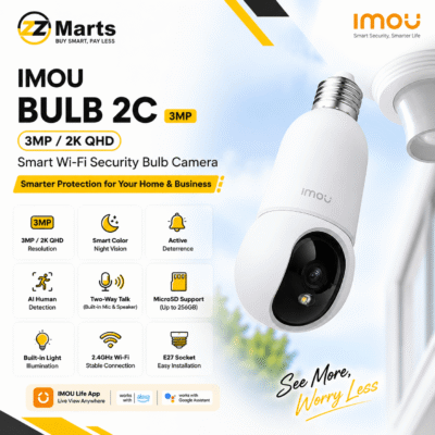 Imou Bulb 2C 3MP Camera | ZZ Marts
