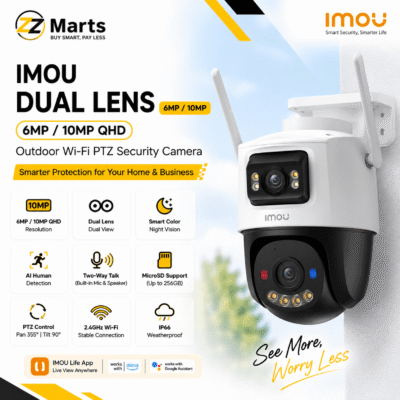 Imou Dual Lens 10MP PTZ Camera | ZZ Marts
