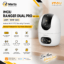 Imou Ranger Dual Pro 10MP dual-lens indoor WiFi PTZ security camera with AI human detection, Smart Tracking and two-way audio for home and office monitoring.